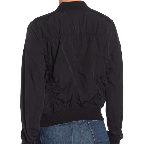 NWT Vince Shrunken Crop Bomber Jacket - Picture 7 of 15